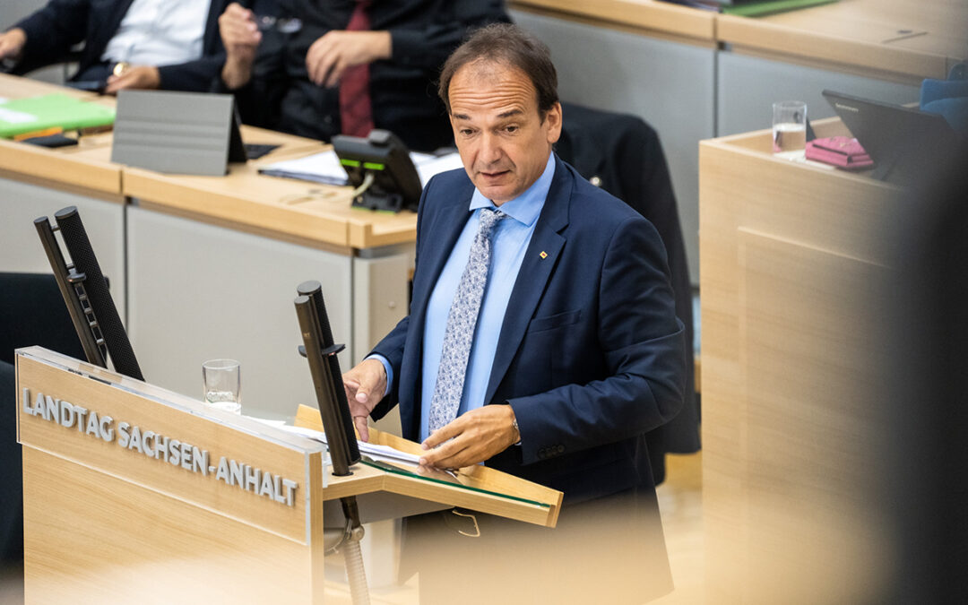 Andreas Silbersack, Vorsitzender der FDP-Landtagsfraktion Sachsen-Anhalt