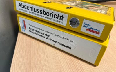 Abschlussbericht 21. Parlamentarischer Untersuchungsausschuss (PUA) zum Anschlag auf den Magdeburger Weihnachtsmarkt